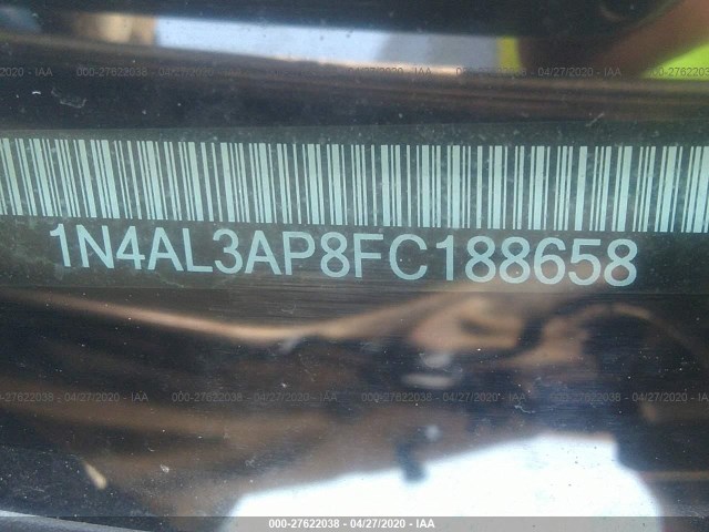 Photo 8 VIN: 1N4AL3AP8FC188658 - NISSAN ALTIMA 