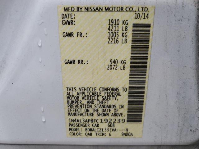 Photo 12 VIN: 1N4AL3AP8FC192239 - NISSAN ALTIMA 