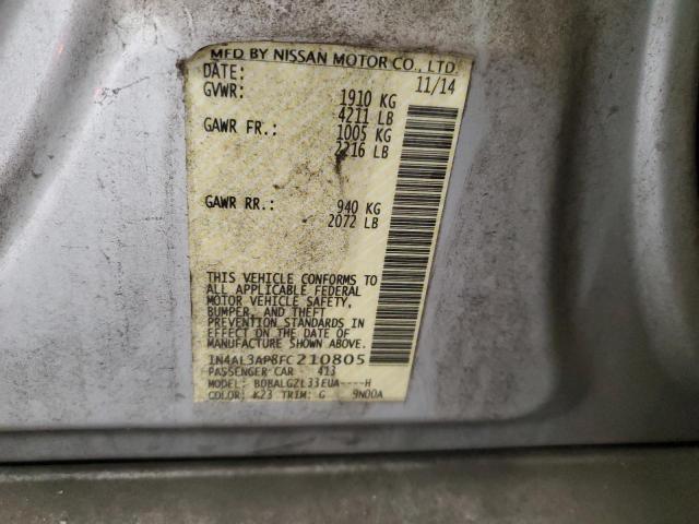 Photo 11 VIN: 1N4AL3AP8FC210805 - NISSAN ALTIMA 2.5 