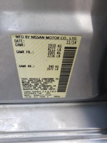 Photo 9 VIN: 1N4AL3AP8FC215762 - NISSAN ALTIMA 2.5 