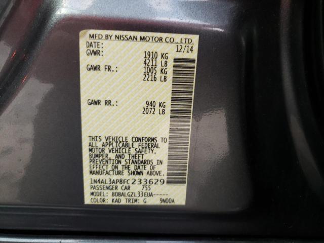 Photo 11 VIN: 1N4AL3AP8FC233629 - NISSAN ALTIMA 2.5 