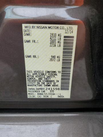 Photo 11 VIN: 1N4AL3AP8FC241598 - NISSAN ALTIMA 