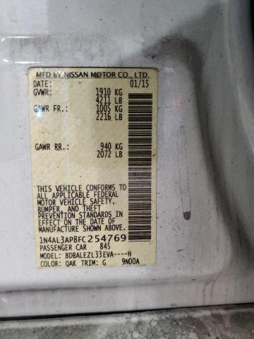 Photo 11 VIN: 1N4AL3AP8FC254769 - NISSAN ALTIMA 