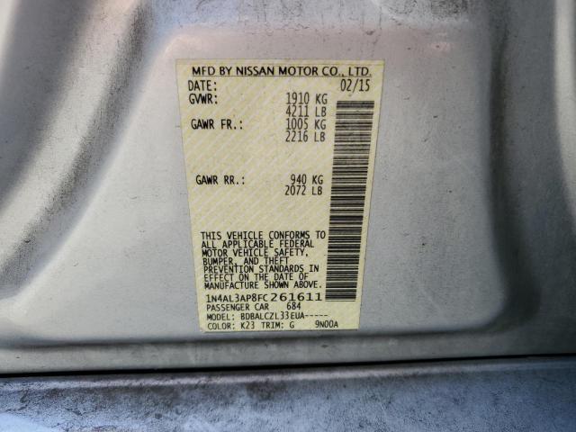 Photo 11 VIN: 1N4AL3AP8FC261611 - NISSAN ALTIMA 