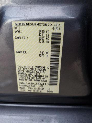 Photo 12 VIN: 1N4AL3AP8FC286413 - NISSAN ALTIMA 2.5 