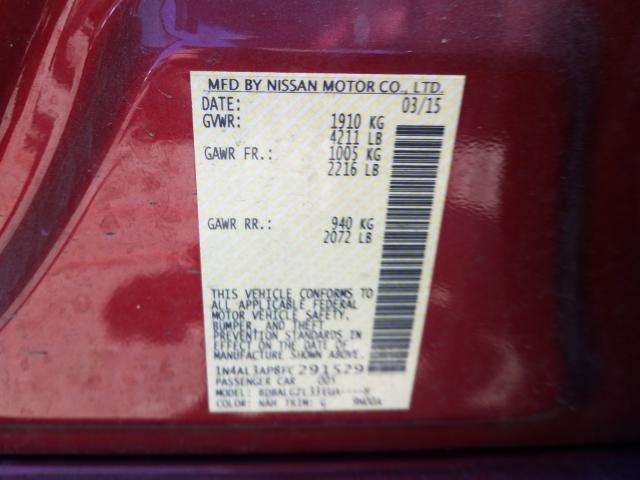 Photo 9 VIN: 1N4AL3AP8FC291529 - NISSAN ALTIMA 