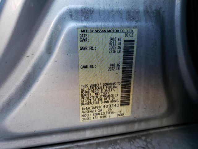 Photo 11 VIN: 1N4AL3AP8FC409241 - NISSAN ALTIMA 2.5 