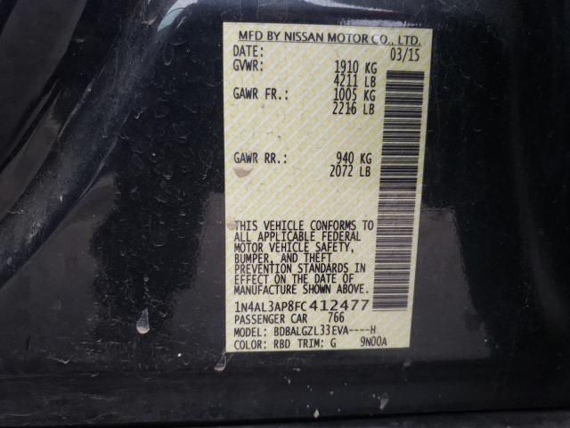 Photo 12 VIN: 1N4AL3AP8FC412477 - NISSAN ALTIMA 