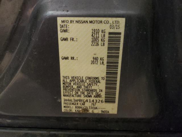 Photo 11 VIN: 1N4AL3AP8FC414326 - NISSAN ALTIMA 2.5 