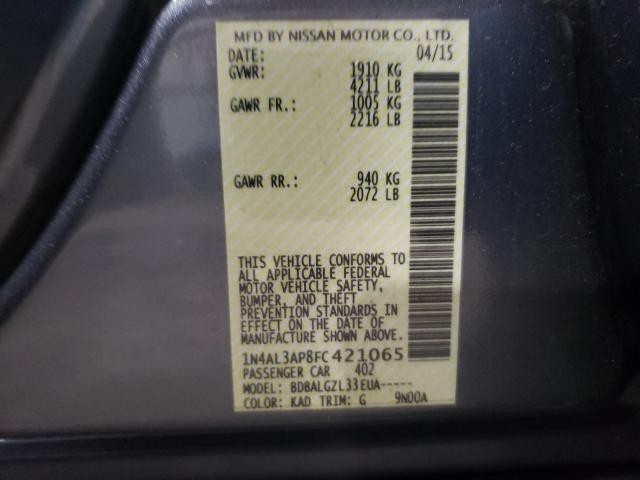 Photo 9 VIN: 1N4AL3AP8FC421065 - NISSAN ALTIMA 2.5 