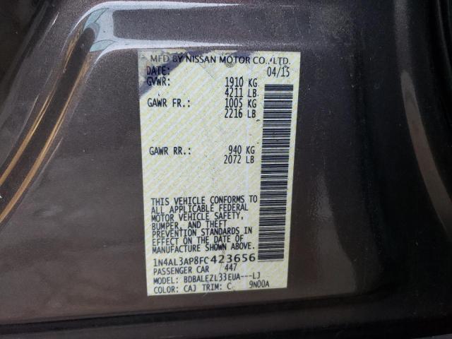 Photo 11 VIN: 1N4AL3AP8FC423656 - NISSAN ALTIMA 2.5 