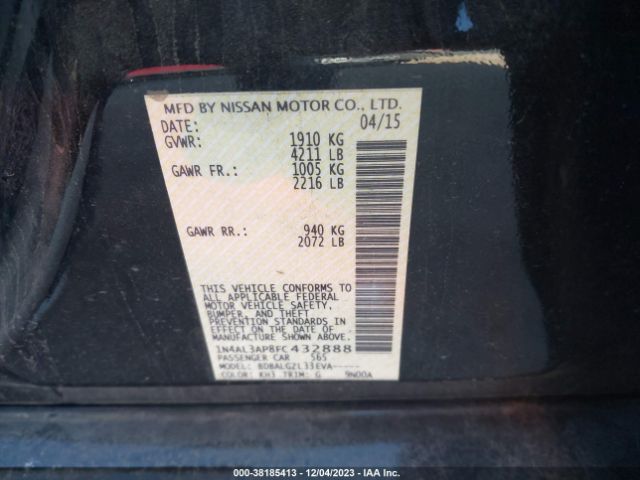 Photo 8 VIN: 1N4AL3AP8FC432888 - NISSAN ALTIMA 