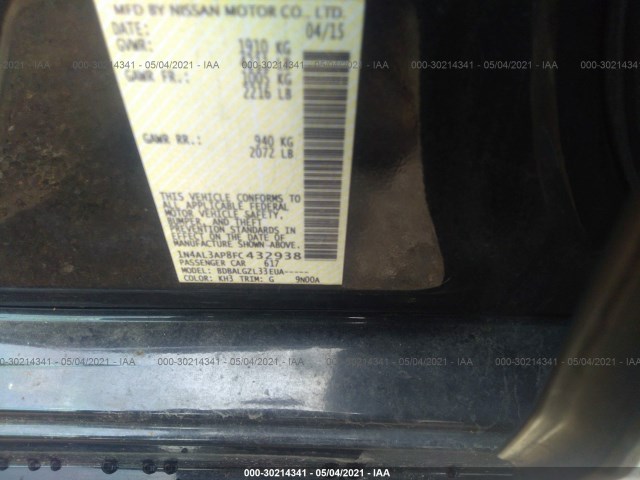 Photo 8 VIN: 1N4AL3AP8FC432938 - NISSAN ALTIMA 