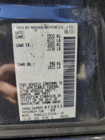 Photo 12 VIN: 1N4AL3AP8FC471853 - NISSAN ALTIMA 2.5 