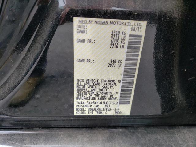 Photo 9 VIN: 1N4AL3AP8FC496753 - NISSAN ALTIMA 2.5 