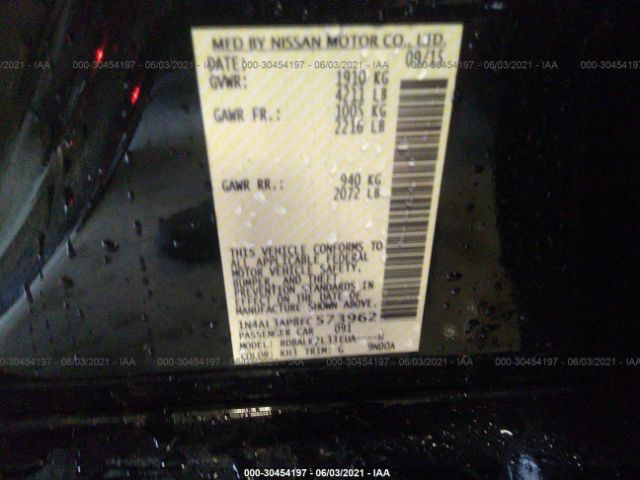 Photo 8 VIN: 1N4AL3AP8FC573962 - NISSAN ALTIMA 