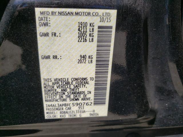 Photo 9 VIN: 1N4AL3AP8FC590762 - NISSAN ALTIMA 2.5 