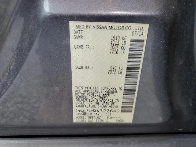 Photo 11 VIN: 1N4AL3AP8FN322640 - NISSAN ALTIMA 