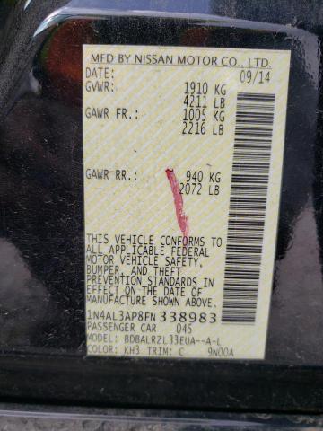 Photo 11 VIN: 1N4AL3AP8FN338983 - NISSAN ALTIMA 