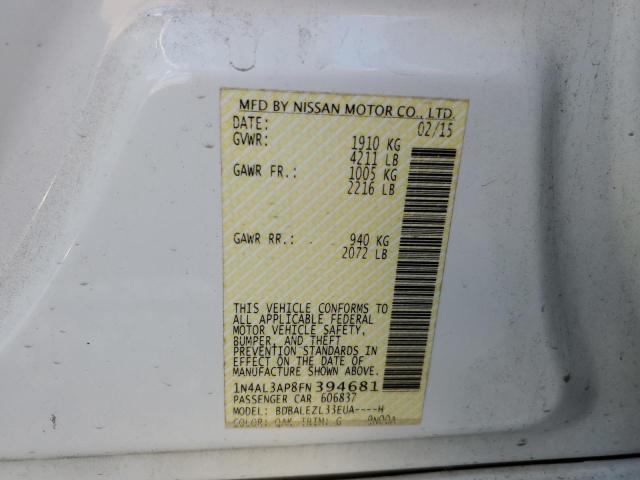 Photo 9 VIN: 1N4AL3AP8FN394681 - NISSAN ALTIMA 2.5 