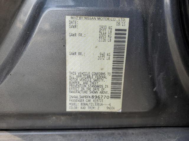 Photo 11 VIN: 1N4AL3AP8FN896770 - NISSAN ALTIMA 2.5 