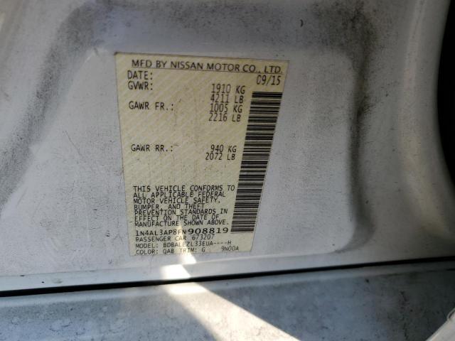 Photo 11 VIN: 1N4AL3AP8FN908819 - NISSAN ALTIMA 2.5 