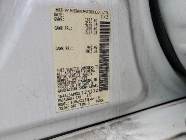 Photo 12 VIN: 1N4AL3AP8GC123312 - NISSAN ALTIMA 2.5 