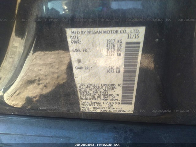 Photo 8 VIN: 1N4AL3AP8GC125559 - NISSAN ALTIMA 