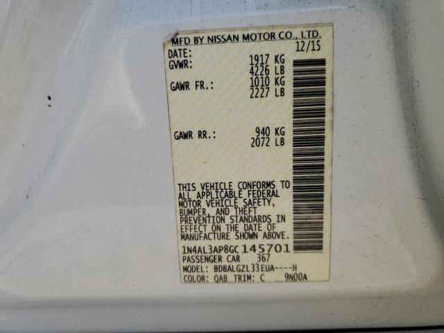 Photo 11 VIN: 1N4AL3AP8GC145701 - NISSAN ALTIMA 