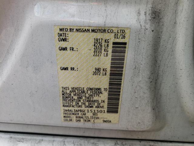 Photo 9 VIN: 1N4AL3AP8GC151501 - NISSAN ALTIMA 