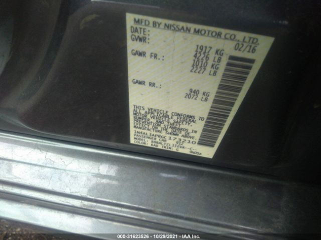 Photo 8 VIN: 1N4AL3AP8GC173210 - NISSAN ALTIMA 