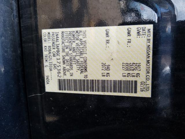 Photo 9 VIN: 1N4AL3AP8GC175362 - NISSAN ALTIMA 2.5 