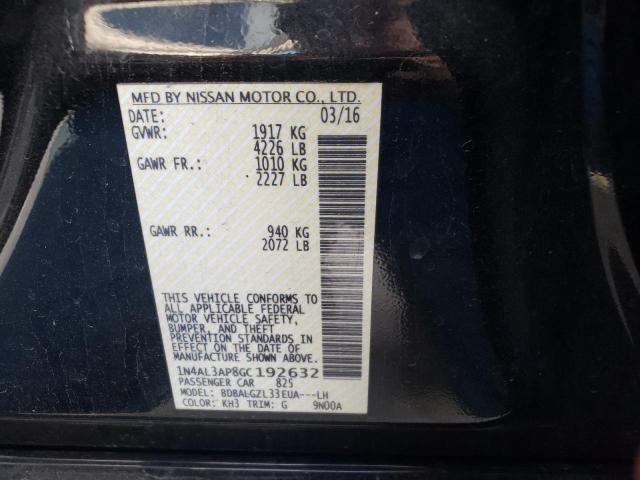 Photo 9 VIN: 1N4AL3AP8GC192632 - NISSAN ALTIMA 2.5 