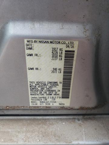 Photo 12 VIN: 1N4AL3AP8GC216279 - NISSAN ALTIMA 2.5 