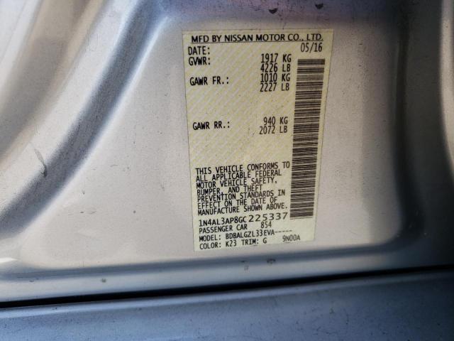 Photo 11 VIN: 1N4AL3AP8GC225337 - NISSAN ALTIMA 