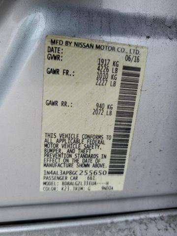 Photo 11 VIN: 1N4AL3AP8GC255650 - NISSAN ALTIMA 