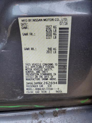 Photo 11 VIN: 1N4AL3AP8GC262694 - NISSAN ALTIMA 