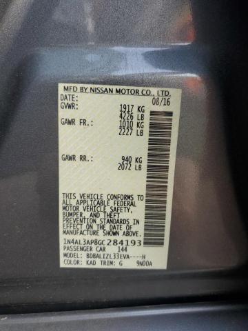 Photo 11 VIN: 1N4AL3AP8GC284193 - NISSAN ALTIMA 2.5 