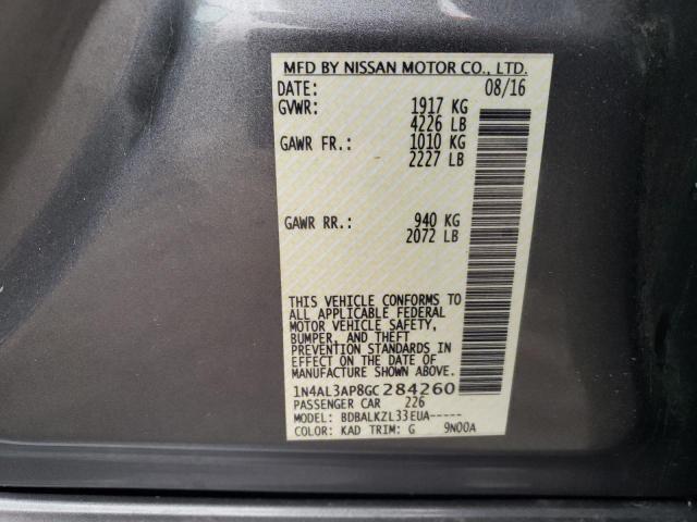 Photo 11 VIN: 1N4AL3AP8GC284260 - NISSAN ALTIMA 