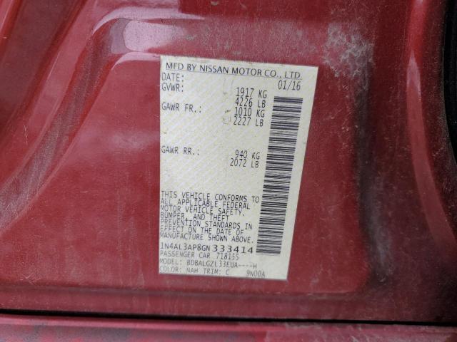 Photo 12 VIN: 1N4AL3AP8GN333414 - NISSAN ALTIMA 