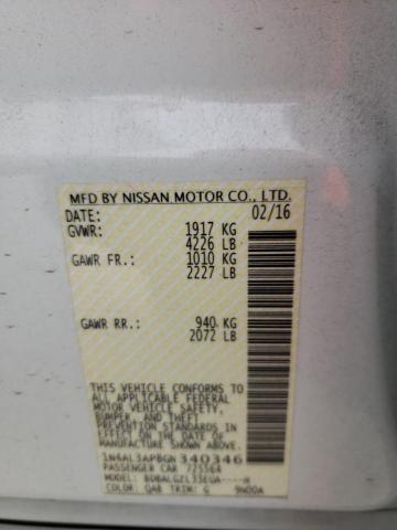 Photo 11 VIN: 1N4AL3AP8GN340346 - NISSAN ALTIMA 