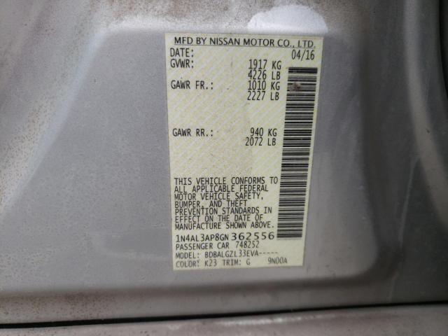 Photo 11 VIN: 1N4AL3AP8GN362556 - NISSAN ALTIMA 