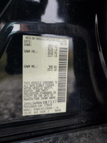 Photo 11 VIN: 1N4AL3AP8GN387537 - NISSAN ALTIMA 2.5 