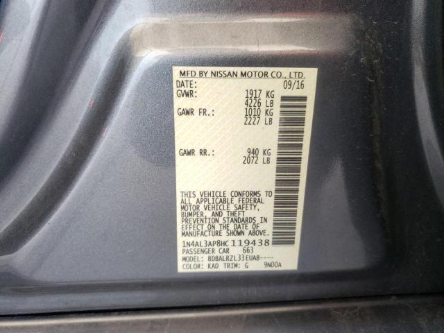 Photo 9 VIN: 1N4AL3AP8HC119438 - NISSAN ALTIMA 2.5 