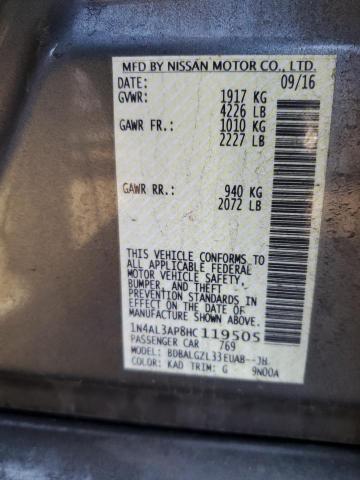 Photo 11 VIN: 1N4AL3AP8HC119505 - NISSAN ALTIMA 