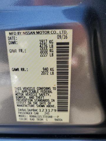 Photo 12 VIN: 1N4AL3AP8HC123179 - NISSAN ALTIMA 