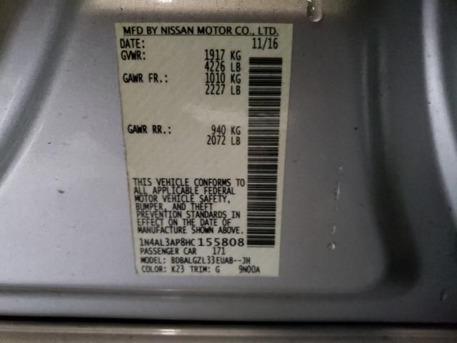 Photo 9 VIN: 1N4AL3AP8HC155808 - NISSAN ALTIMA 2.5 