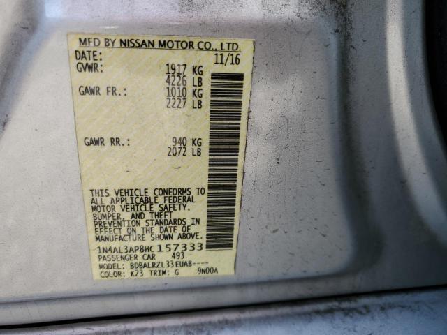 Photo 11 VIN: 1N4AL3AP8HC157333 - NISSAN ALTIMA 