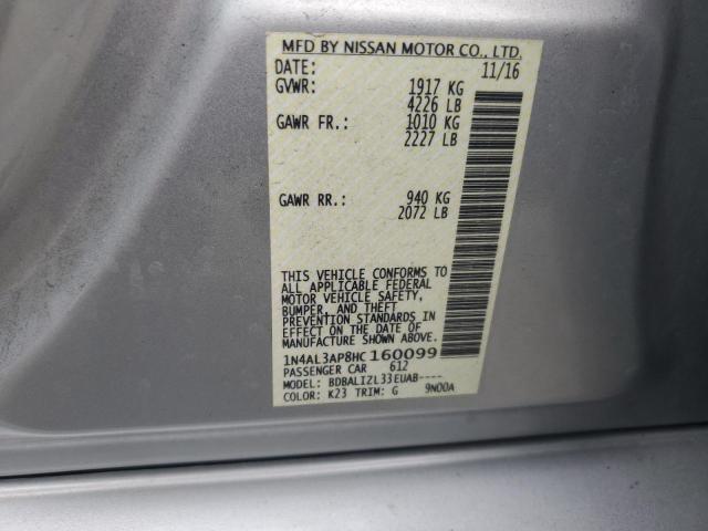 Photo 11 VIN: 1N4AL3AP8HC160099 - NISSAN ALTIMA 