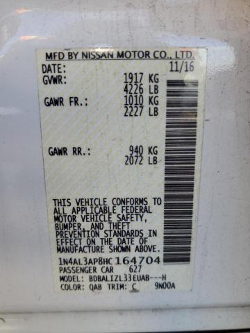 Photo 12 VIN: 1N4AL3AP8HC164704 - NISSAN ALTIMA 2.5 